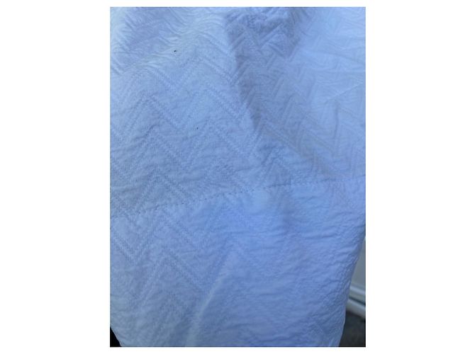 Gonna Sandro in cotone bianco - vista 4