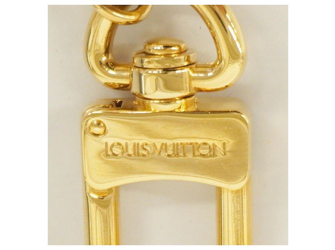 Portachiavi Louis Vuitton Catena Fleur de Monogram M65111 D'oro - vista 2