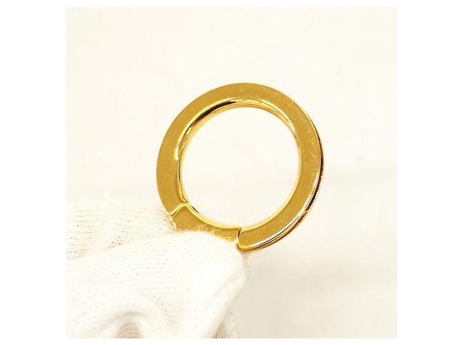 Portachiavi Louis Vuitton Catena Fleur de Monogram M65111 D'oro - vista 4