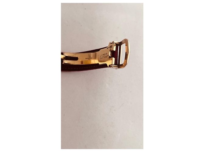 Cartier Vendôme Trinity Uhr Gold Vermeil 24mm - Ansicht 4