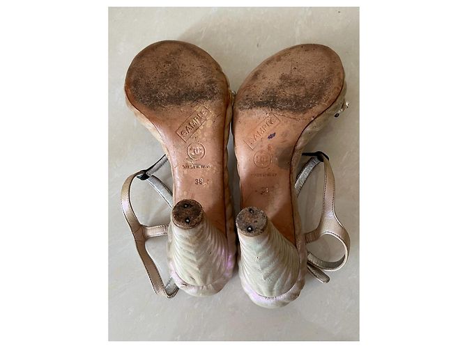 Sandali Chanel in pelle 38 - vista 10