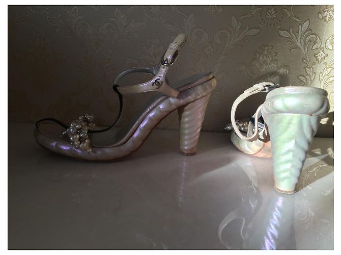 Sandali Chanel in pelle 38 - vista 12