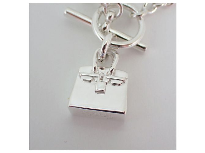 Hermès Pulsera Amuleto Birkin Hermes 925 - vista 7