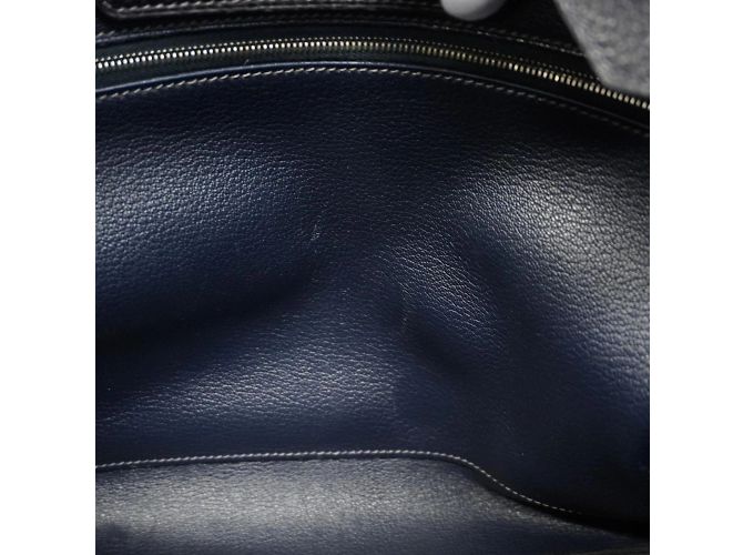 Hermès Borsa Hermes Birkin 40 in blu indaco - vista 11