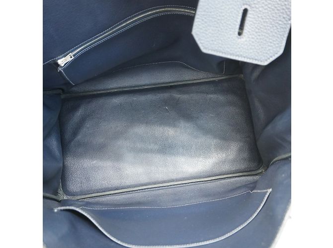 Hermès Borsa Hermes Birkin 40 in blu indaco - vista 4