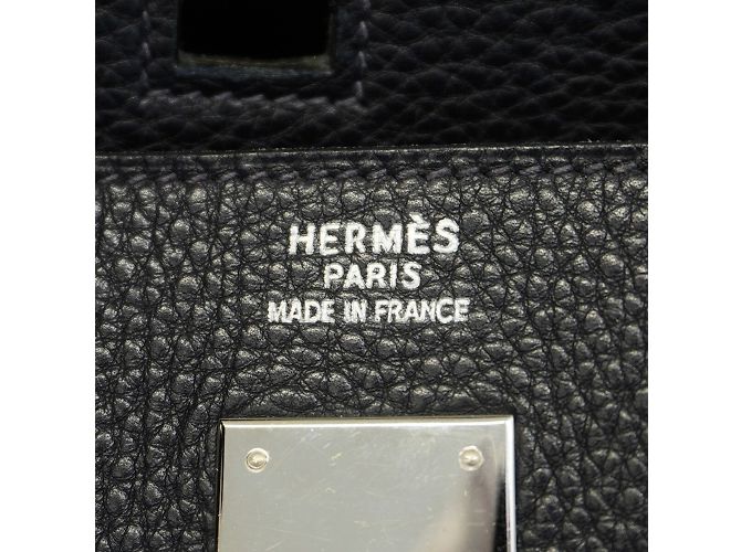 Hermès Borsa Hermes Birkin 40 in blu indaco - vista 5