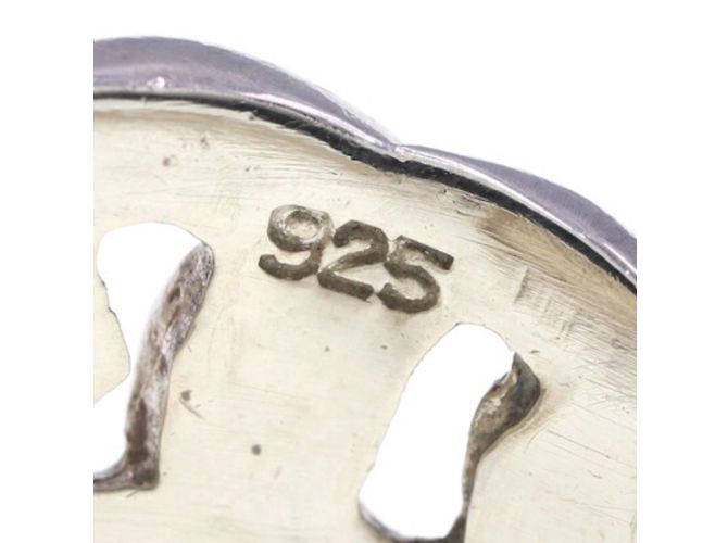 Hermès Hermes Boucle Cellier Sterling Silver Band Ring - view 5