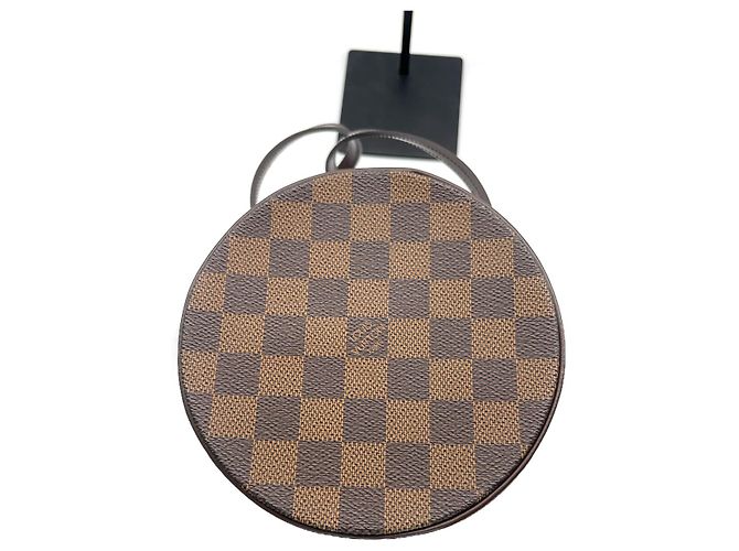Louis Vuitton Papillon 30 Damier Ebène Marrone - vista 7