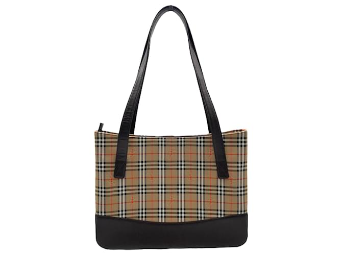 Borsa Tote Burberry Nova Check Beige - vista 4