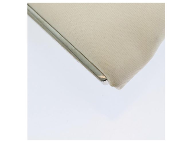 FENDI Schultertasche aus Nylon in Weiß Silber authentisch ar12395 - Ansicht 11