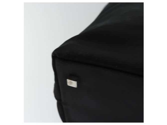 Borsa a spalla GUCCI in nylon nero argento 012 2122 0161 8 Auth ep5178 - vista 12