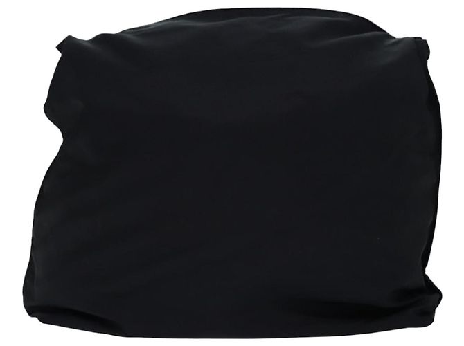 Borsa a spalla GUCCI in nylon nero argento 012 2122 0161 8 Auth ep5178 - vista 2