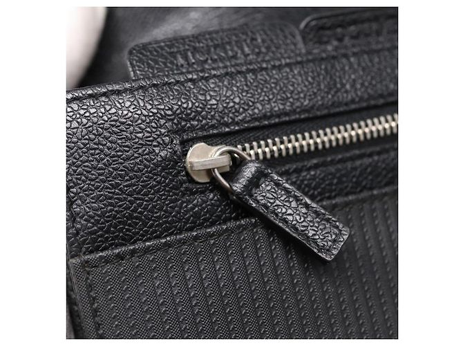 Bulgari Borsa a tracolla BVLGARI PVC Argento Nero Auth ar12452 - vista 14