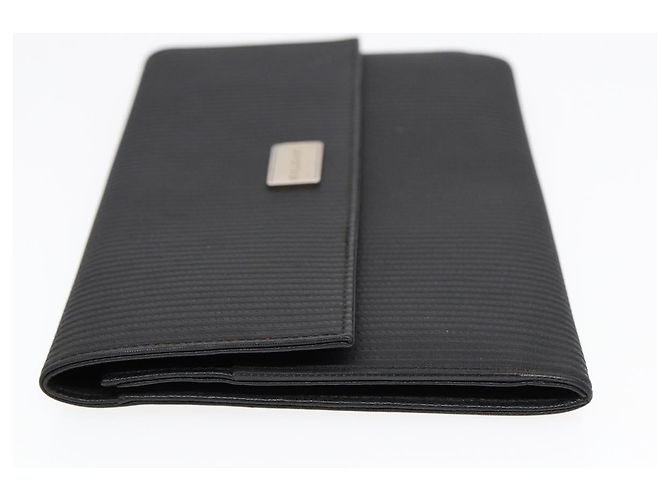 Bulgari Borsa a tracolla BVLGARI PVC Argento Nero Auth ar12452 - vista 4