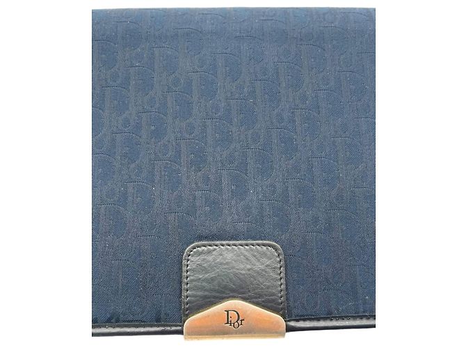 Monogramma Trotter Christian Dior Blu navy - vista 2