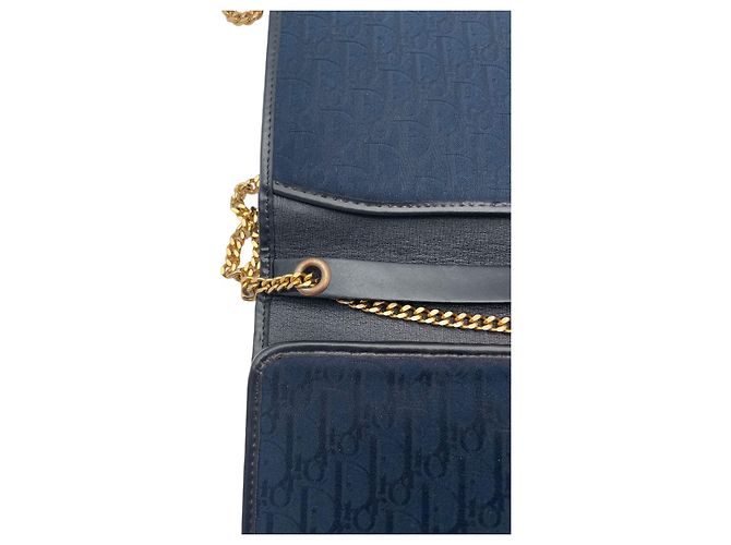 Monogramma Trotter Christian Dior Blu navy - vista 4