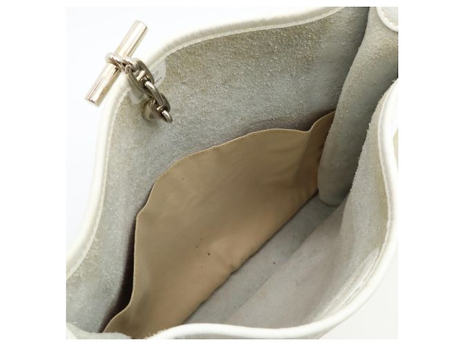 Hermès Borsa a Spalla Hermes Vespa PM Bianco - vista 5