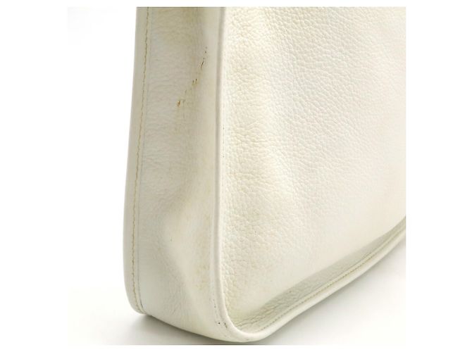 Hermès Borsa a Spalla Hermes Vespa PM Bianco - vista 9