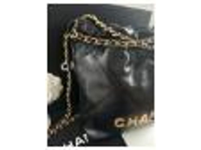 2.55 Borsa a mano Chanel Original Mini 22 in pelle nera Nero - vista 15
