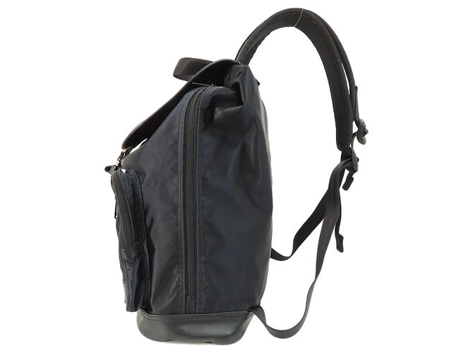 Freeman Porter Schwarzer Nylon-Rucksack von Porter - vue 3