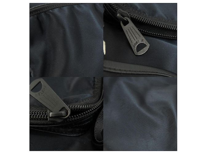 Freeman Porter Schwarzer Nylon-Rucksack von Porter - vue 8