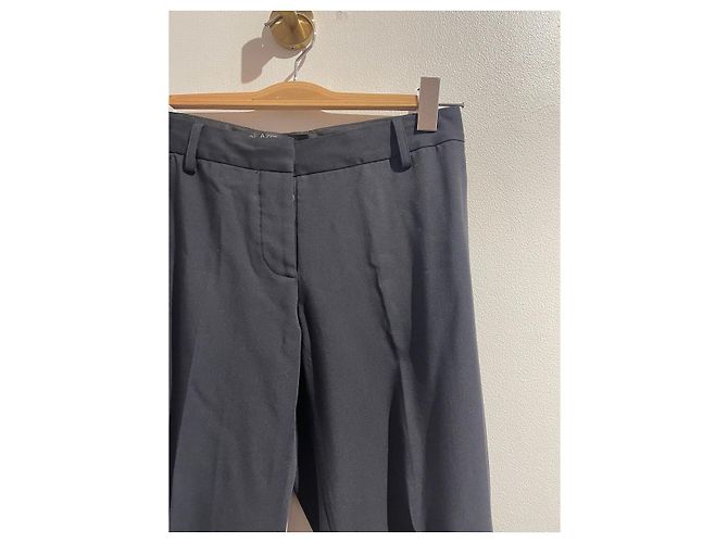 Pantalones MAX MARA T.US 4 Lana Azul - vista 2