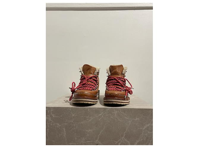 RAG & BONE Botines T.EU 36 Cuero Camello - vista 2