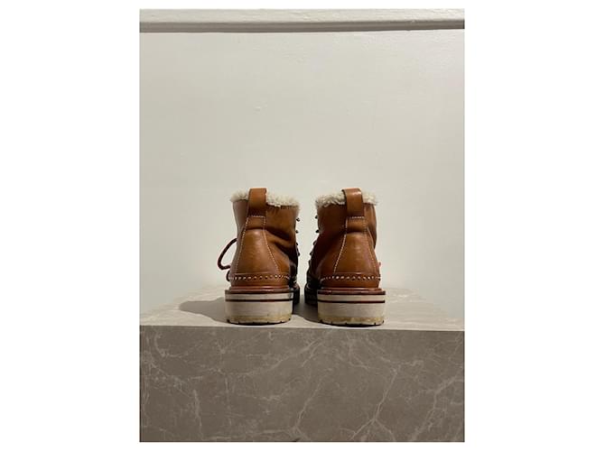 RAG & BONE Botines T.EU 36 Cuero Camello - vista 4
