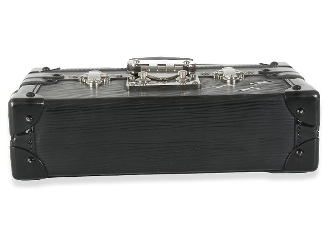 Louis Vuitton Petite Malle Epi Nera Nero - vista 6