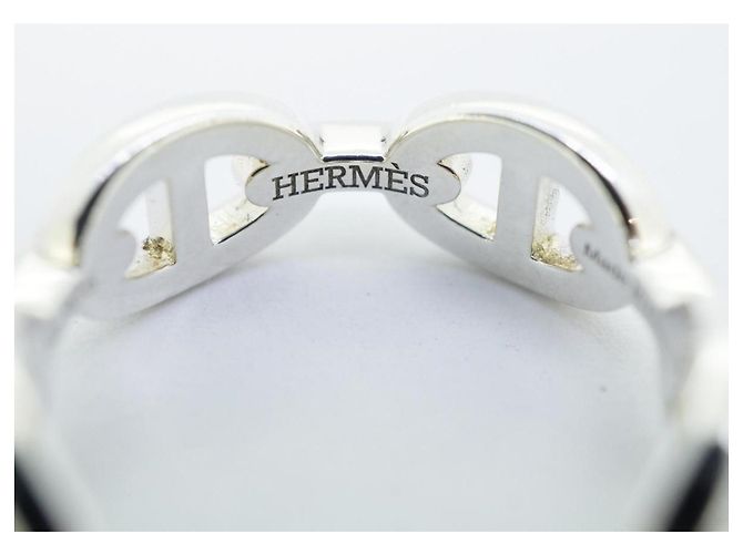 Hermès Hermes Chaine d'Ancre Anchainé 925 Silver Men's Ring - view 4