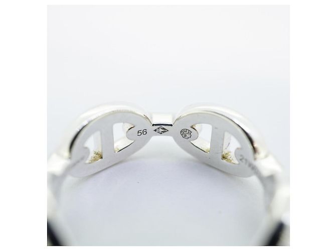 Hermès Hermes Chaine d'Ancre Anchainé 925 Silver Men's Ring - view 5
