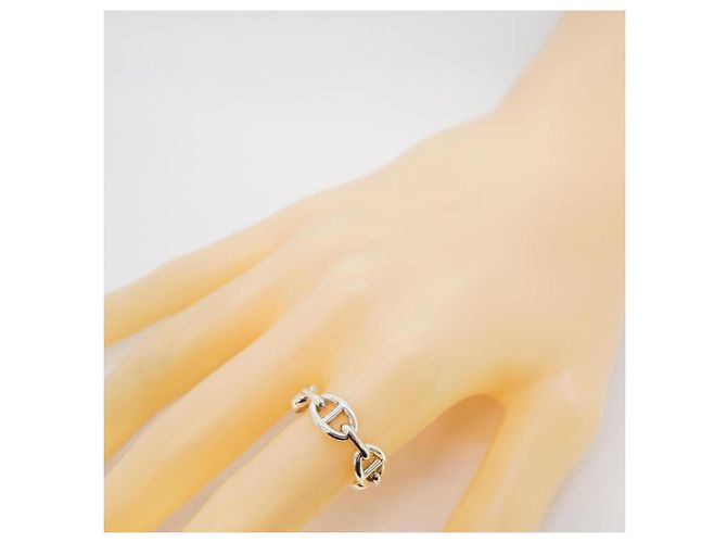 Hermès Hermes Chaine d'Ancre Anchainé 925 Silver Men's Ring - view 9