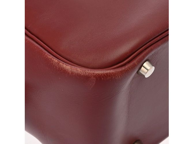Hermès Borsa Hermes Plume 32 in Rouge H Rosso - vista 10