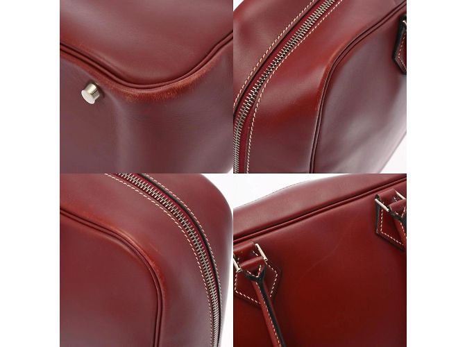 Hermès Borsa Hermes Plume 32 in Rouge H Rosso - vista 11