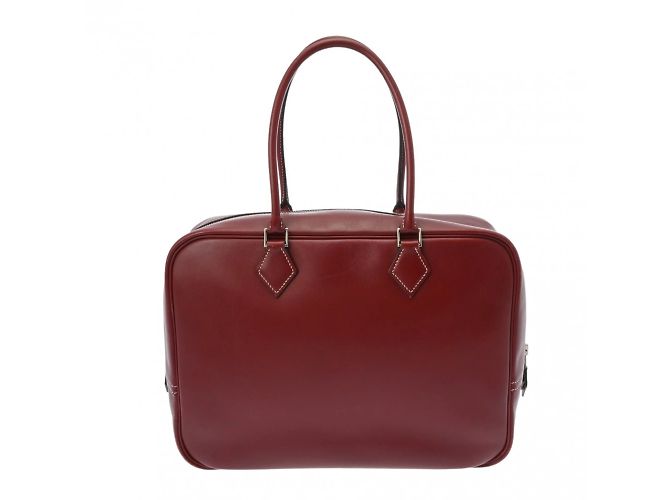 Hermès Borsa Hermes Plume 32 in Rouge H Rosso - vista 2