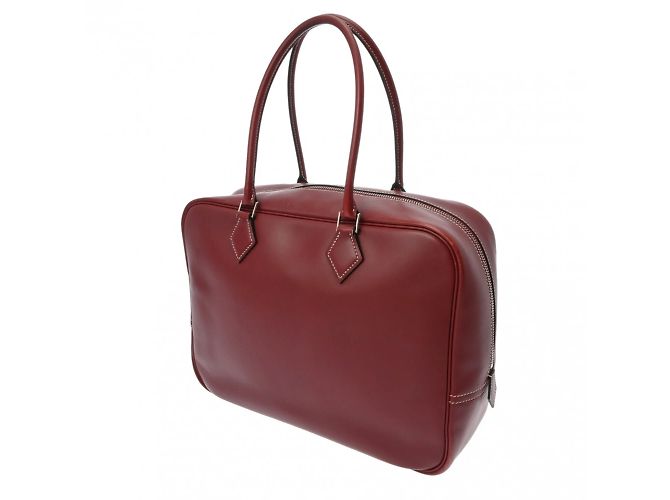Hermès Borsa Hermes Plume 32 in Rouge H Rosso - vista 3