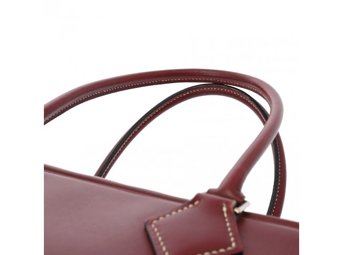 Hermès Borsa Hermes Plume 32 in Rouge H Rosso - vista 5