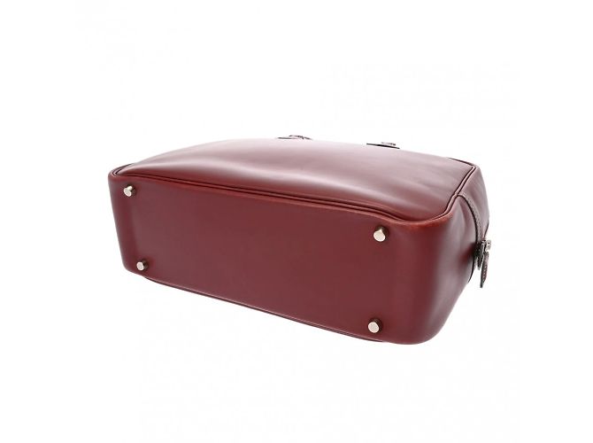 Hermès Borsa Hermes Plume 32 in Rouge H Rosso - vista 7