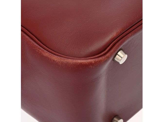 Hermès Borsa Hermes Plume 32 in Rouge H Rosso - vista 8
