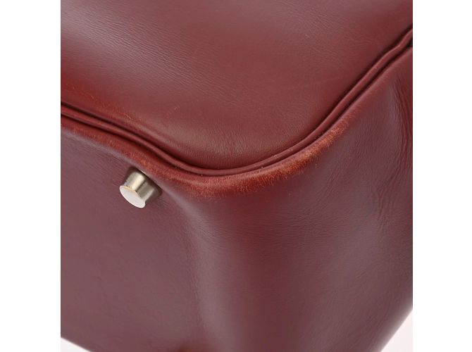 Hermès Borsa Hermes Plume 32 in Rouge H Rosso - vista 9