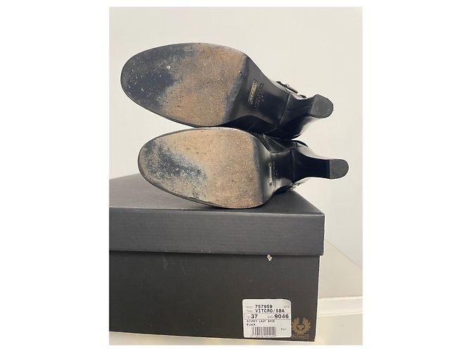 Botines Belstaff Sidney de cuero acolchado negro - vista 6