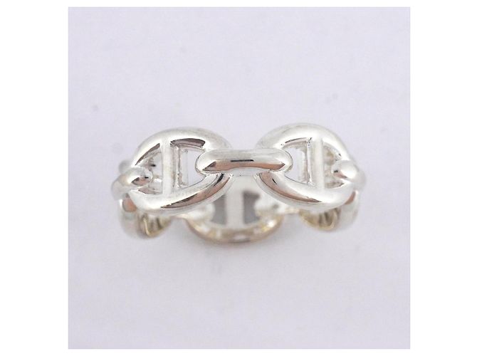 Hermès Hermes Chaine d'Ancre Anchainé 925 Silver Men's Ring - view 2