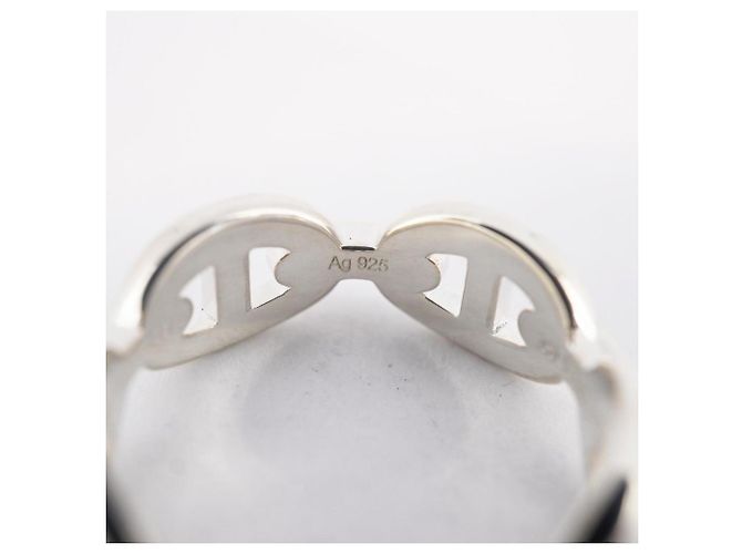 Hermès Hermes Chaine d'Ancre Anchainé 925 Silver Men's Ring - view 5