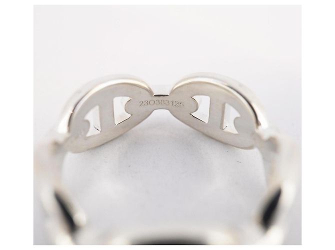 Hermès Hermes Chaine d'Ancre Anchainé 925 Silver Men's Ring - view 6