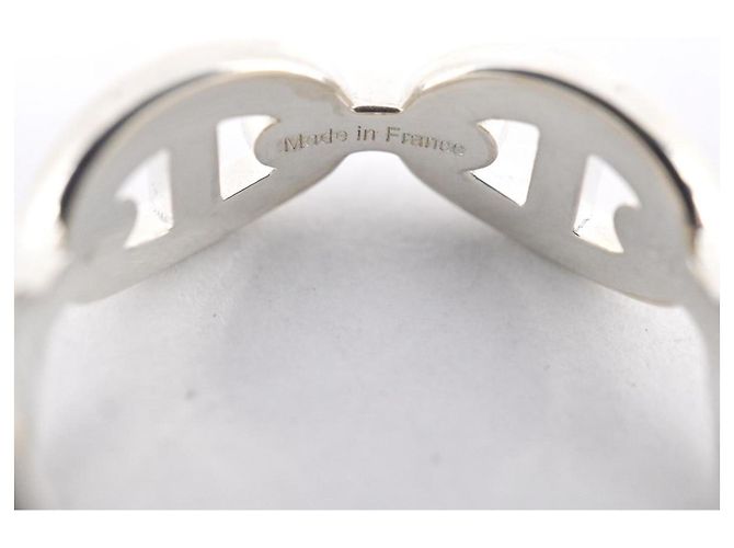 Hermès Hermes Chaine d'Ancre Anchainé 925 Silver Men's Ring - view 7