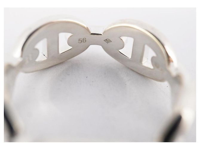 Hermès Hermes Chaine d'Ancre Anchainé 925 Silver Men's Ring - view 8