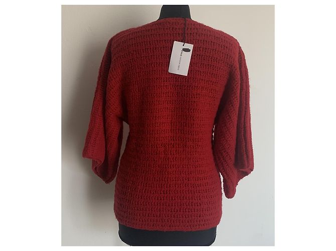 Suéter Isabel Marant Etoile Rojo Borgoña Roja Burdeos - vista 3