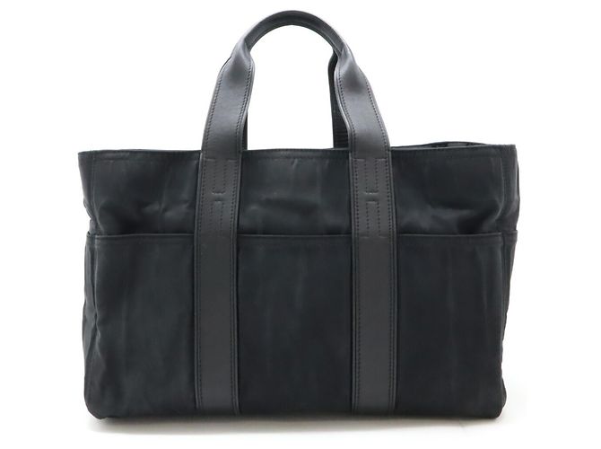 Hermès Borsa tote Hermes Acapulco MM Nero - vista 2