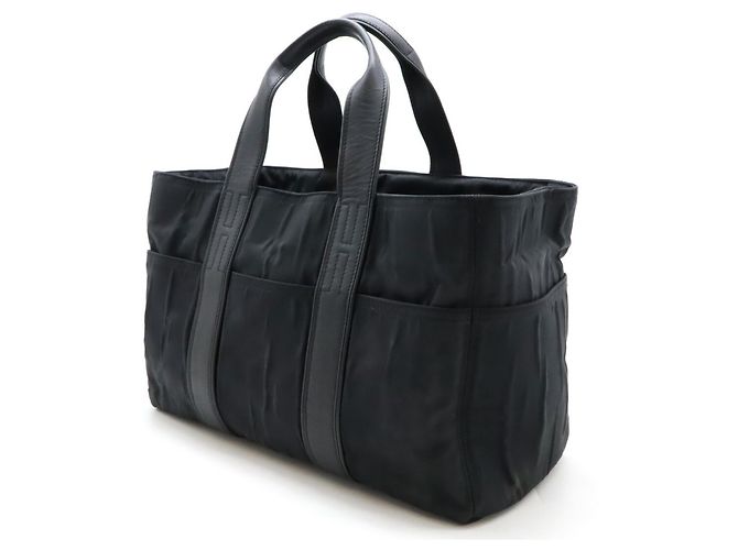 Hermès Borsa tote Hermes Acapulco MM Nero - vista 3