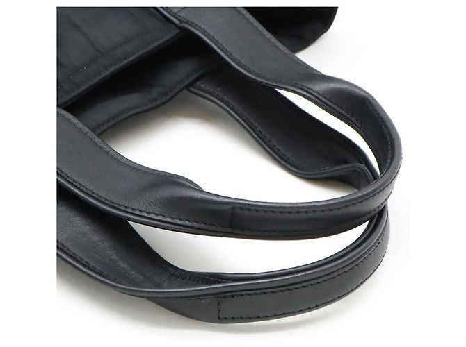 Hermès Borsa tote Hermes Acapulco MM Nero - vista 5